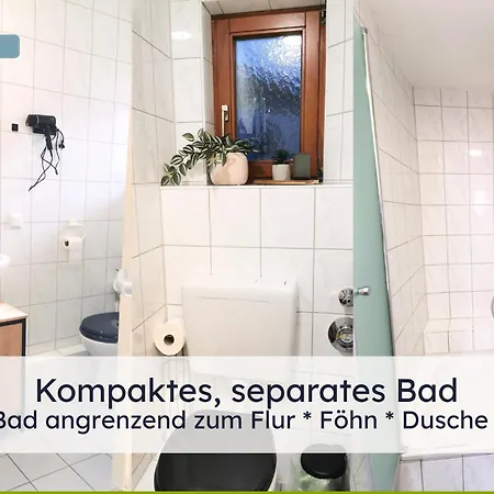 Apartamento Newman Horizon - Playmobil Funpark, Naehe Messe Nuernberg Und Fuerth, 4 Pers, 24h Self Checkin, Waschmaschine, Grosser Parkplatz