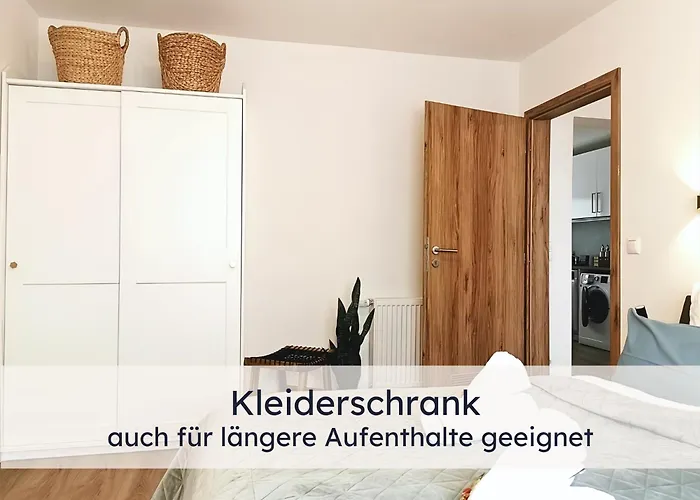 Appartement Newman Horizon - Playmobil Funpark, Naehe Messe Nuernberg Und Fuerth, 4 Pers, 24h Self Checkin, Waschmaschine, Grosser Parkplatz