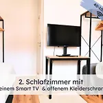 Newman Horizon - Playmobil Funpark, Naehe Messe Nuernberg Und Fuerth, 4 Pers, 24h Self Checkin, Waschmaschine, Grosser Parkplatz Lejlighed *