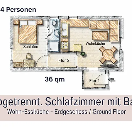 Apartment Horizon - Playmobil Funpark Und Messe Nuernberg Mit Parkplatz 4pers 24h Self Checkin *