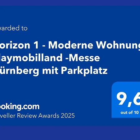 Newman Horizon - Playmobil Funpark, Naehe Messe Nuernberg Und Fuerth, 4 Pers, 24h Self Checkin, Waschmaschine, Grosser Parkplatz