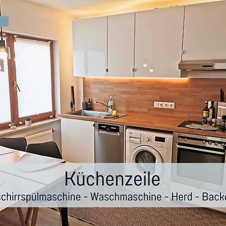 Newman Horizon - Playmobil Funpark, Naehe Messe Nuernberg Und Fuerth, 4 Pers, 24h Self Checkin, Waschmaschine, Grosser Parkplatz Appartement Zirndorf