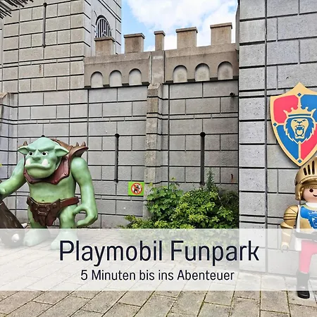 Lägenhet Newman Horizon - Playmobil Funpark, Naehe Messe Nuernberg Und Fuerth, 4 Pers, 24h Self Checkin, Waschmaschine, Grosser Parkplatz
