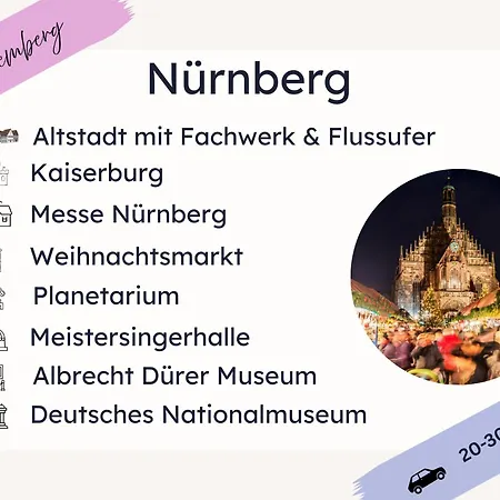Appartamento Newman Horizon - Playmobil Funpark, Naehe Messe Nuernberg Und Fuerth, 4 Pers, 24h Self Checkin, Waschmaschine, Grosser Parkplatz Zirndorf